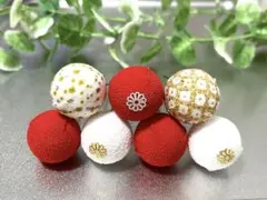 ちりめん和玉髪飾り　和玉かんざし　着物髪飾り　七五三　成人式　祭り　和装髪飾り