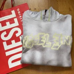 DIESEL グラフィックパーカー グレー
