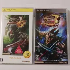 PSP 中古 ソフト モンスターハンターポータブル2nd G + 3rd