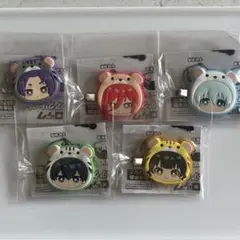 ブルーロック ぷにとっぷ アニマルヘアクリップ 5種セット