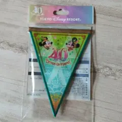 東京ディズニーランド40周年　ガーランド