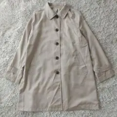 匿名配送 kuu クー しまむら ベージュ 秋物コート アウター Lサイズ