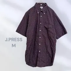 J.PRESS 半袖シャツ　ペイズリー柄　カジュアル　総柄　派手　春夏のサムネイル