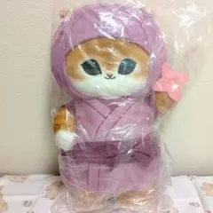 mofusand　忍者にゃんBIGぬいぐるみ　ピンク