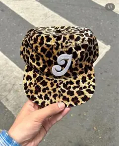 ヒョウ柄 キャップ,2idiots label pillbox, 6crayon