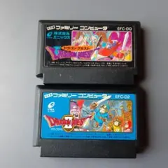 ドラゴンクエスト1　ドラゴンクエスト2 EFC-D0 & EFC-D2 セット