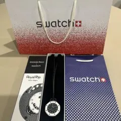 Audemars Piguet x swatch Royal Pop 白黒のサムネイル