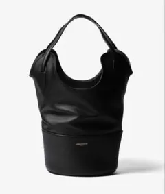 J&M DAVIDSON　レイバケットバッグ　スモール レザー ブラック　美品のサムネイル