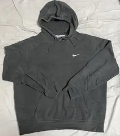 【人気】ナイキNIKE☆刺繍ロゴ ビッグサイズ ブラック パーカー プルオーバー
