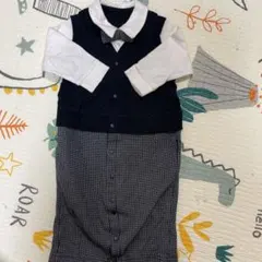 COMME CA ISM ボタン付きロンパース 50〜70