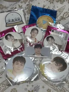 VERNON 缶バッジセット 特典付き