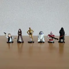 スター・ウォーズ フィギュア 6体セット チョコエッグ