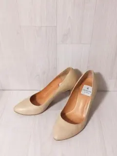 ランバン LANVIN en Bleu ハイヒール ベージュ 23.0cmのサムネイル