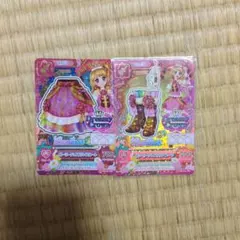 アイカツカード 大空あかりルビーブロッサムパンプス Dreamy Crown