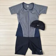 NIKE 水着上下、スイムキャップ　M
