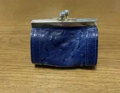 GENUINE OSTRICH オーストリッチ がま口 小銭入れ