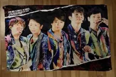 嵐 グッズ 横幅 約120㎝の大型タペストリー - メルカリ