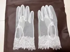 Treat Co., Ltd. オフホワイトショートグローブ