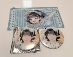 iLiFE! あいす アクリルキーホルダー くじ D賞 アイライフ 缶バッジ