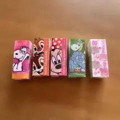 d*e様 東京ディズニーリゾート他消しゴム5個セット