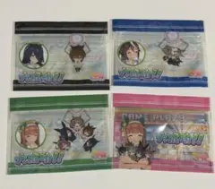 セブンイレブン限定 ウマ娘 OPPジッパーバッグ 全4種セット