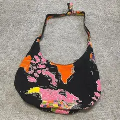 【JUDGEMEK】ジョジメック 地図柄ショルダーバックワンショルダー 大容量
