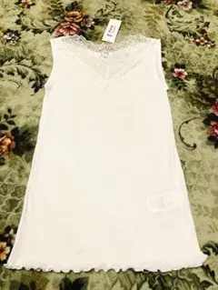 【タグ付】Field Dream ノースリーブ レースシャツ タンクトップ