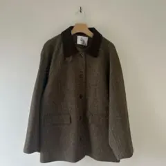 FASHIRU ワイド ウール ツイード ヘリンボー FASHIRU ワイド ウール ツイード ヘリンボー - メルカリ