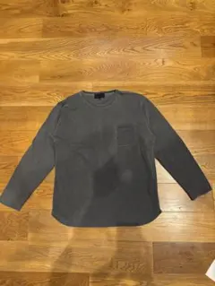 グレー XL トレーナー・スウェット 胸ポケット付き