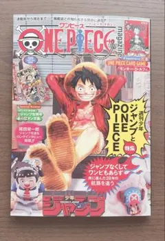 新品未開封　ワンピースマガジン 20 付録付き ルフィ カード プロモ付き