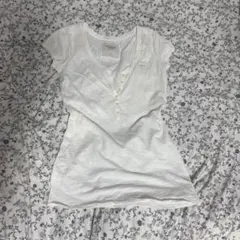 Abercrombie & Fitch ヘンリーネック 半袖Tシャツ 00s