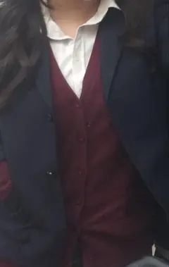 jk赤カーディガン