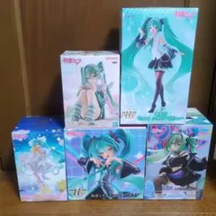 最新、人気、美少女系 初音ミク 雪ミクプライズフィギュア まとめ売り6