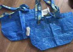 IKEAショップ袋ショッパーエコバッグのサムネイル