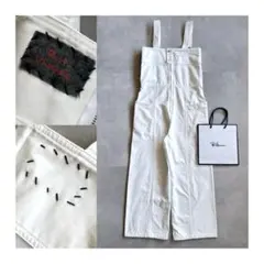 【美品✨】R.H. オーバーオール　コットンオールインワン　白　サロペット