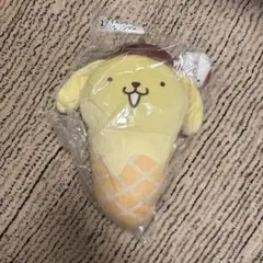 サンリオ　当たりくじ ポムポムプリン　②アイスクリーム風クッション　未開封