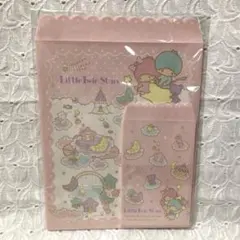 サンリオ リトルツインスターズ　小分け袋　タウン　キキララ 2010年製　紙袋