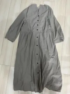 シャツワンピース グレー Mサイズ　179/WG