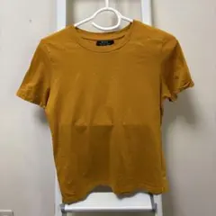 Bershka マスタード 半袖Tシャツ Mのサムネイル