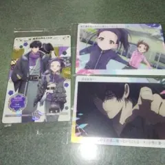 メダリスト ウエハース SR スペシャルレア カード 狼嵜光 夜鷹純　3枚セット