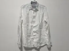 SIMPLICITE+ シンプリシティエプラス リネン100%シャツ ホワイトのサムネイル