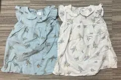 ベビーワンピース　サイズ90 双子