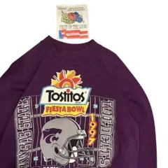 80's FRUIT OF THE LOOM カレッジスウェット　USA製のサムネイル