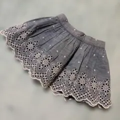 GAP KIDS 刺繍デニムスカート 110