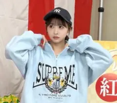 FRUITS ZIPPER櫻井優衣着用Supremeブラック Sロゴ パーカー - メルカリ