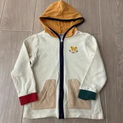 【美品】MIKIHOUSE ミキハウス パーカー フード 男 女 春秋 アウター