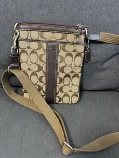 Coach ショルダーバッグ ブラウン/ベージュ