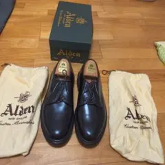 美品良靴】ALDEN BROWN SUEDEプレーントゥクレープソール7h - メルカリ
