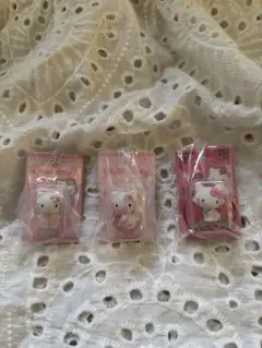 ハローキティ パッケージミニチュアコレクショ ガチャ 3個セット 匿名発送