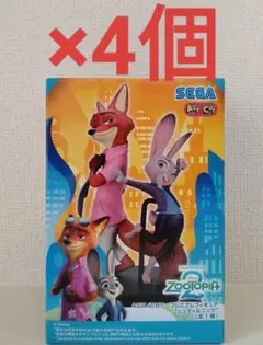 ズートピア2 ジュディ＆ニック フィギュア4個セット